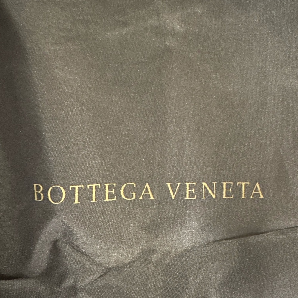 Bottega Veneta Brown and Gold Garment Bag